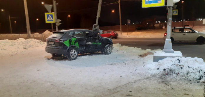 Ситидрайв попал в ДТП